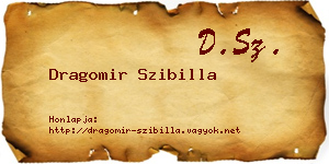 Dragomir Szibilla névjegykártya